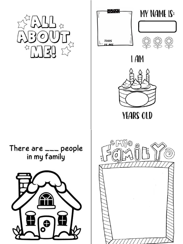 All About Me Book | PDF