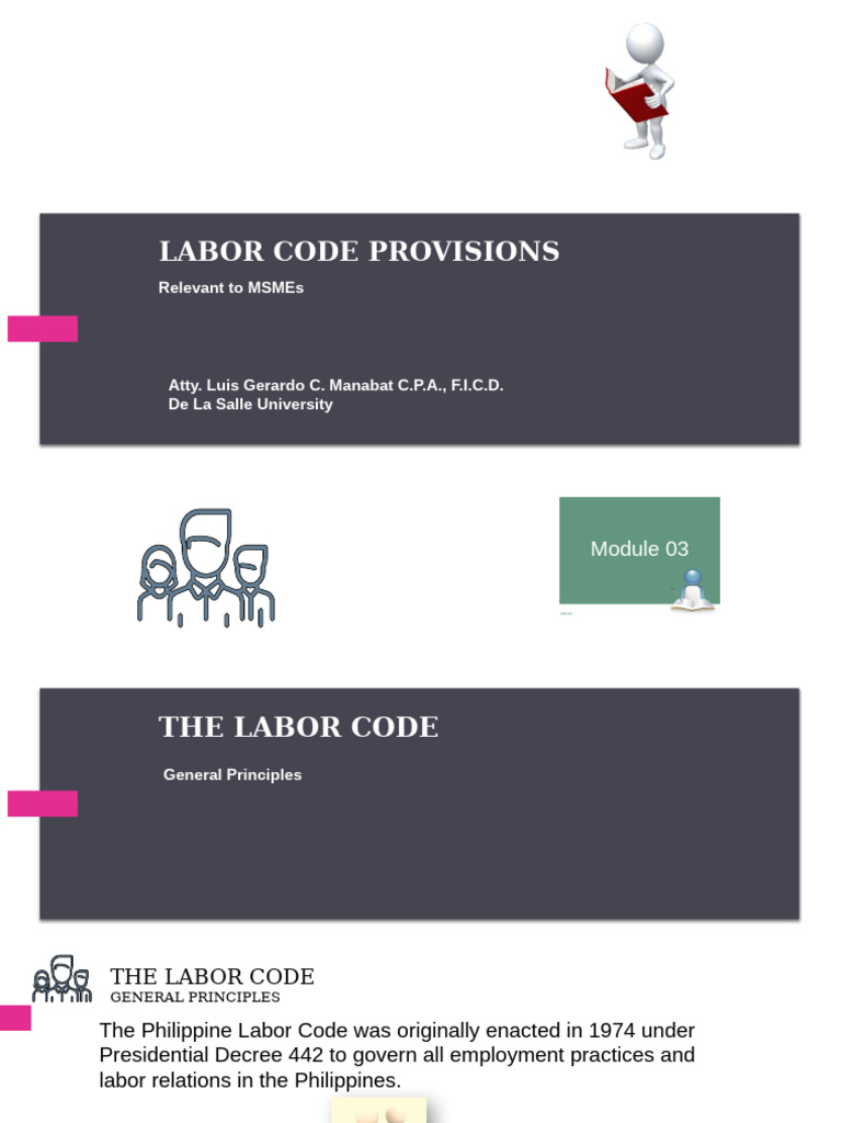 03 Labor Laws For MSME | PDF | Employment | Labour Law