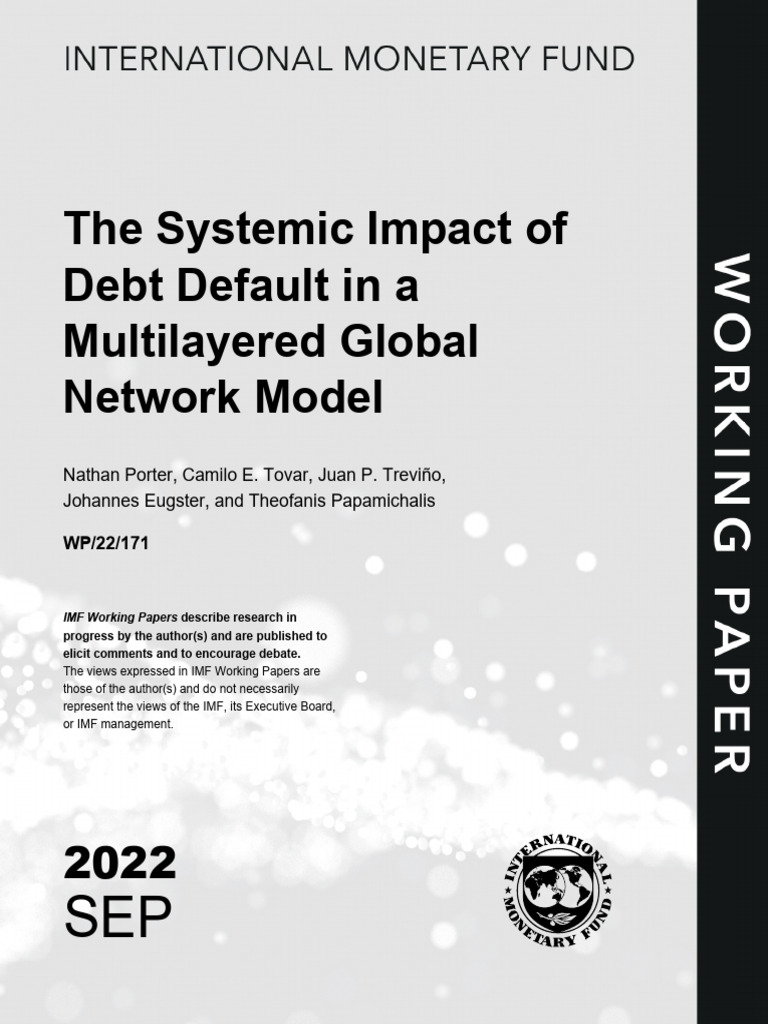 Wpiea2022171 Print PDF | PDF | Financial Contagion | Systemic Risk