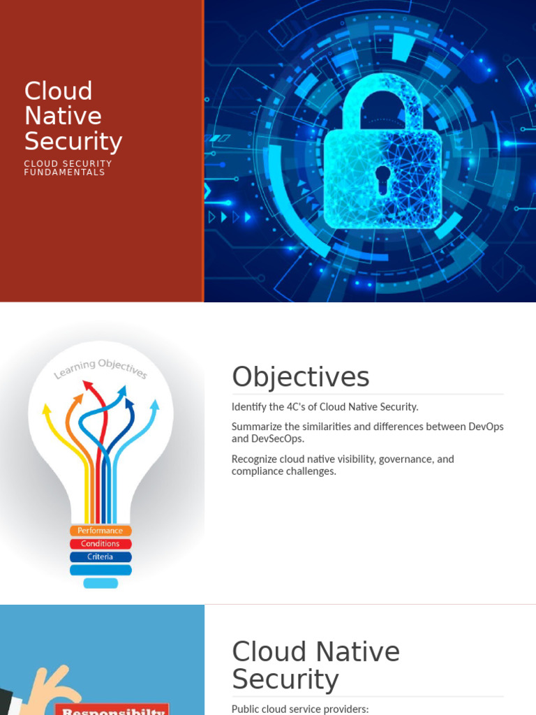 Understanding the 4 C's of Cloud Security | PDF | Cloud Computing ...
