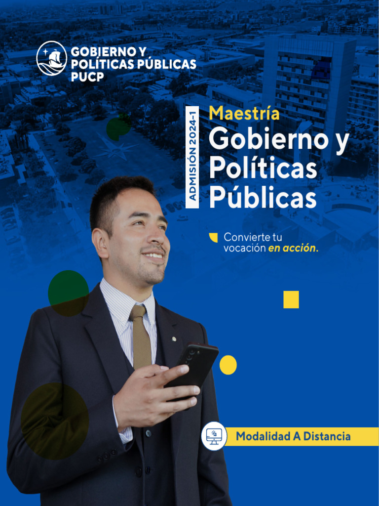 9-01 Adistancia Brochure-Mgpp | PDF | Diseño | Máster en Administración ...