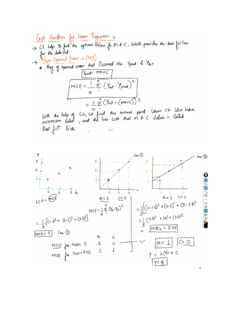 1.1 Linear Reg | PDF