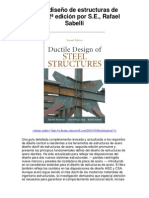 Dúctil Diseño de Estructuras de Acero 2 Edición Por SE Rafael Sabelli - Averigüe Por Qué Me Encanta!