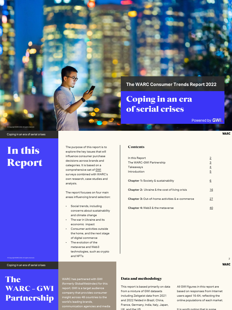 Consumer Trends Report 2022 Insights | PDF | Cost Of Living | Brand