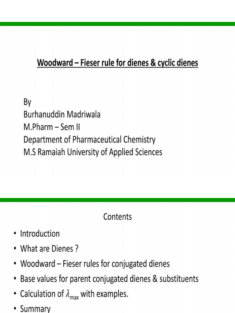Woodward Rule 2 | PDF