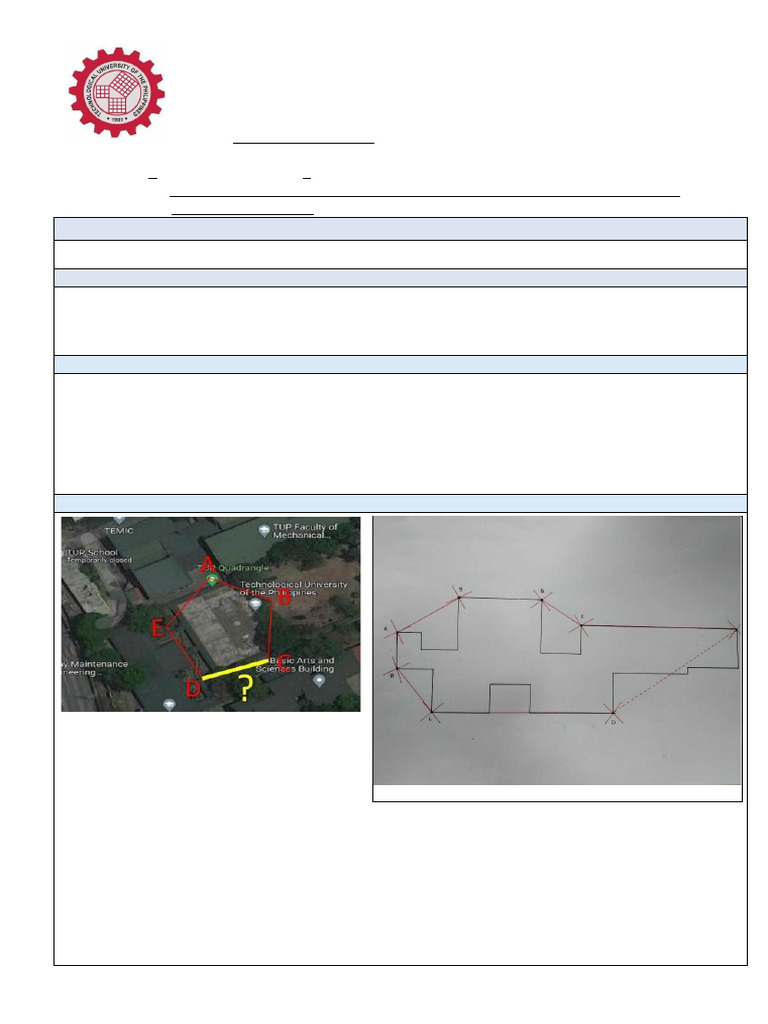 Closed Traverse Surveying Manual | PDF | Surveying