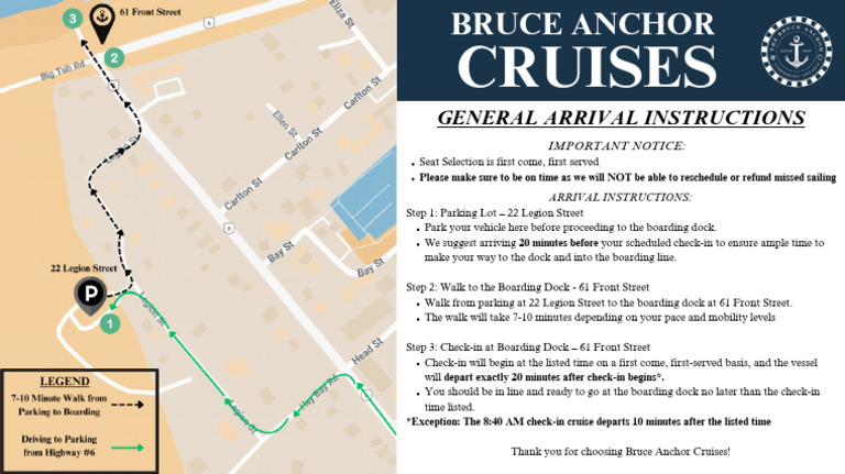 General Arrivalinstructionsmap2 | PDF