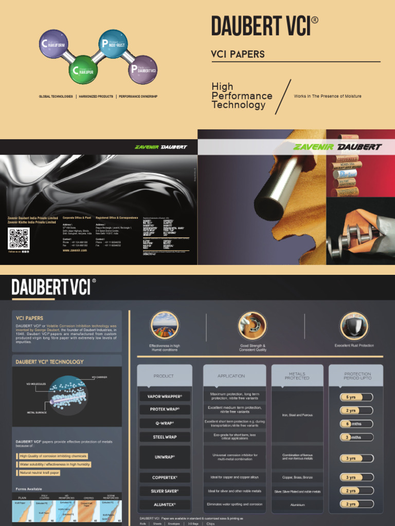 DAUBERT VCI® Papers Brochure1 | PDF