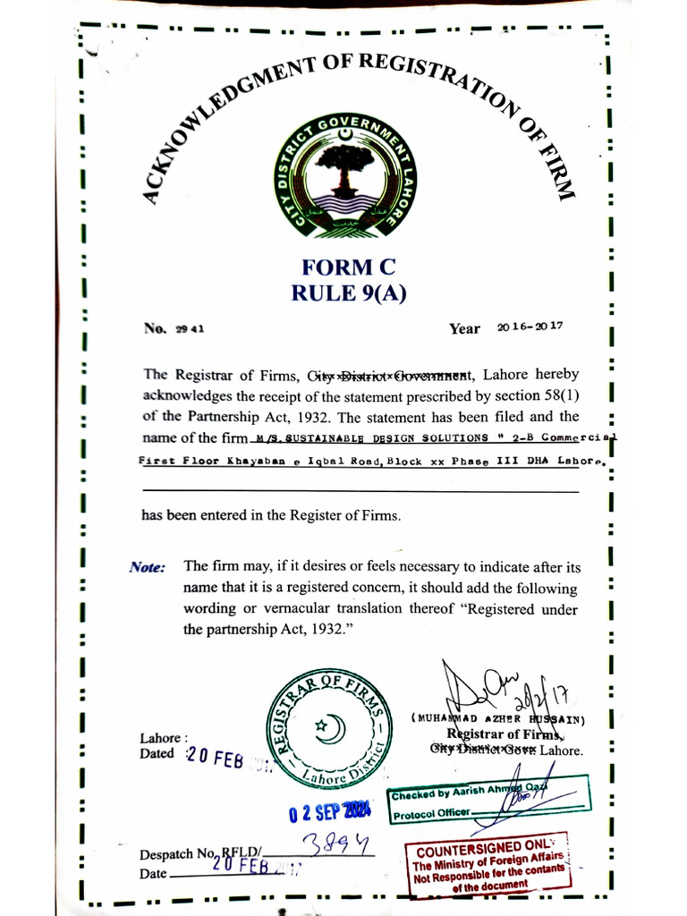 2 Pakistan CR | PDF