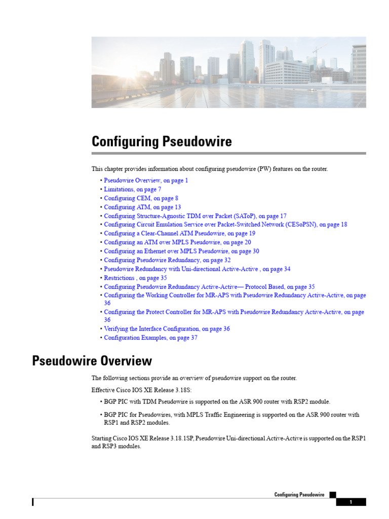 B TDM Xe 16 11 1 ncs4200 - Chapter - 01 | PDF | Networking ...