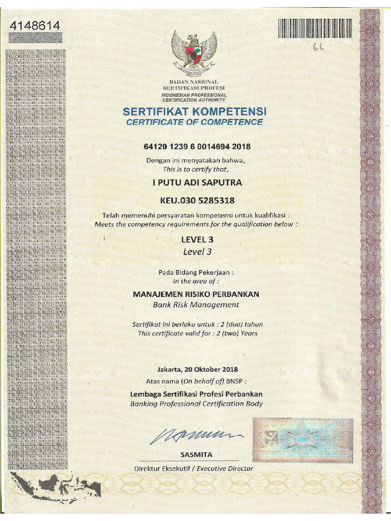 Certificate Professional | PDF