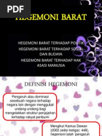 HEGEMONI BARAT Titas