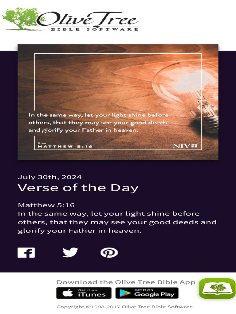 VOP Lessons from Olive Tree App | PDF
