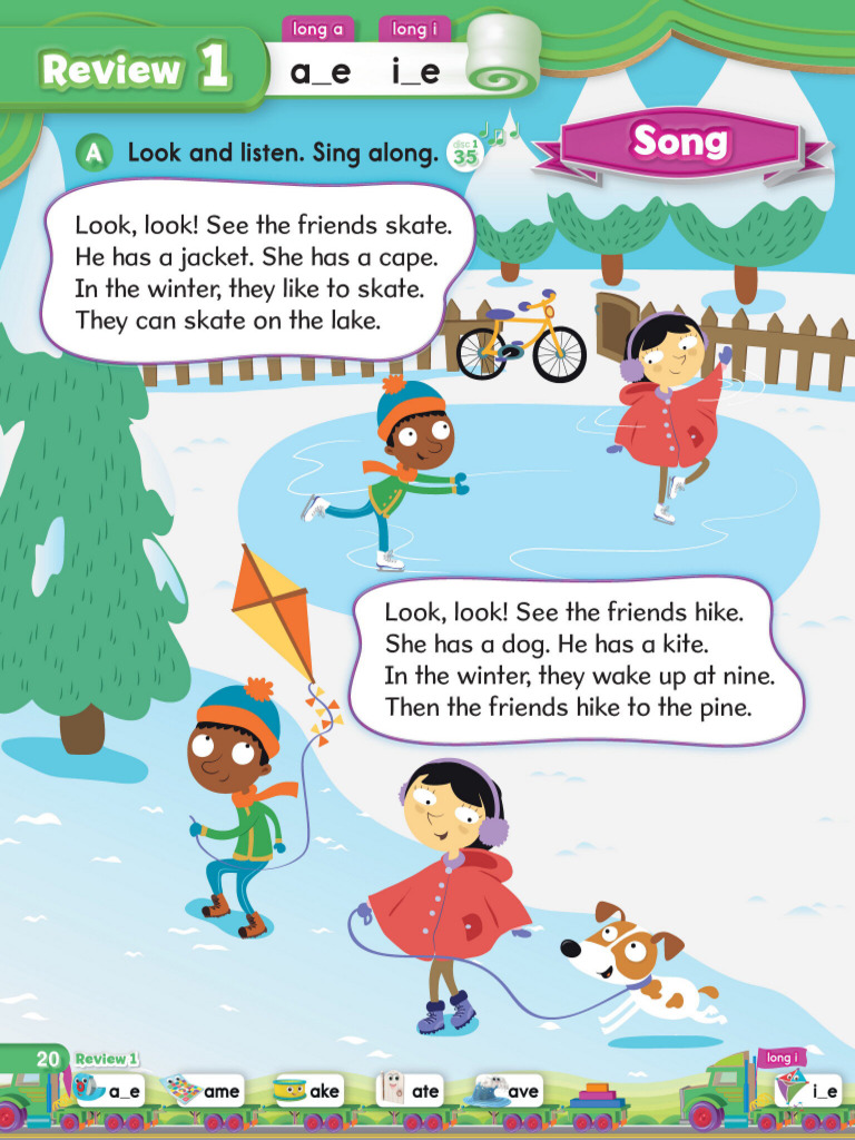 Oxford Phonics World 3 REVIEW 1-2 | PDF