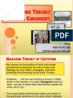 Africa Emergent - Theory of Criticism