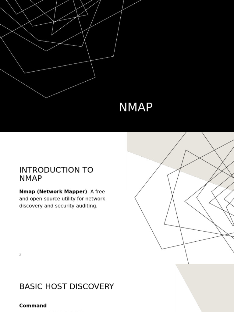 Nmap Commands for Network Scanning | PDF | Port (Computer Networking ...
