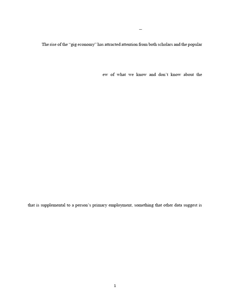 SB102 Short Academic Article | PDF | Self Employment | Small Business ...