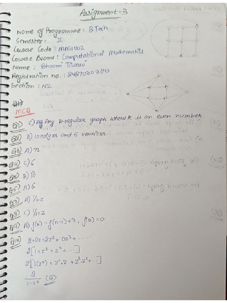 Bhoomi Tiwari - CM - Assignment 3 - 2427030380 | PDF