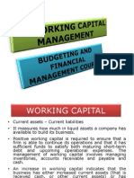 Working Capital Management (BCM)