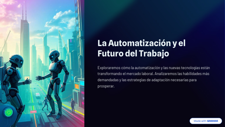 La Automatizacion y El Futuro Del Trabajo | PDF