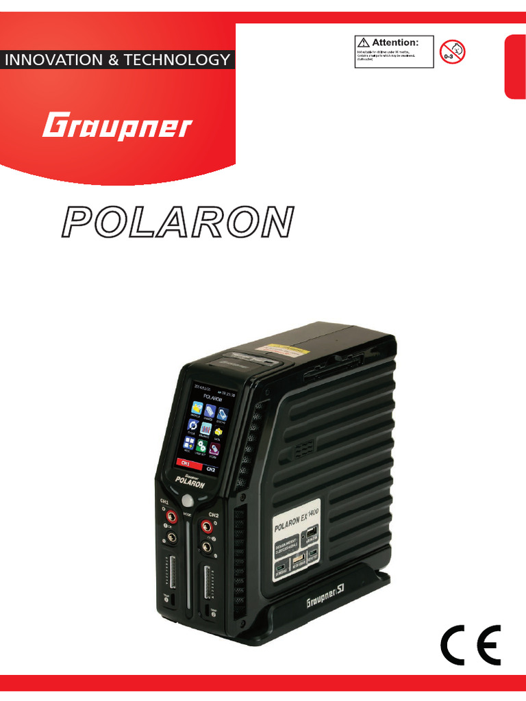 Polaron EX-1400 Charger Manual | PDF | Battery Charger | Rechargeable ...