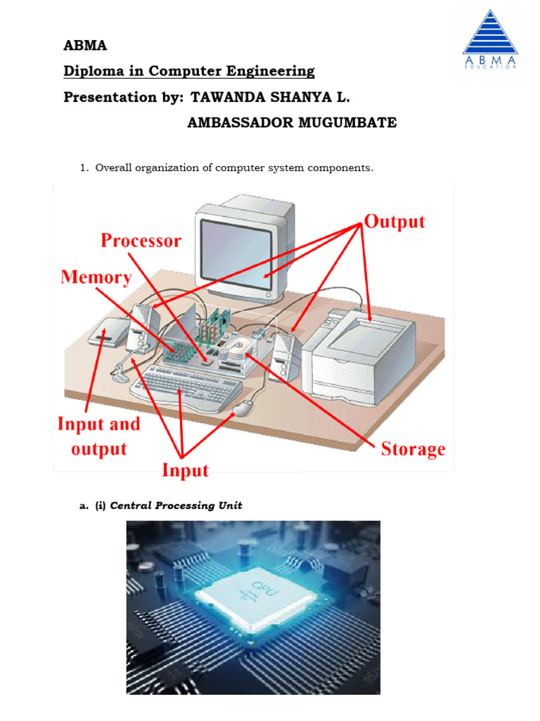 Abma Computer Engineering Presentation | PDF | Solid State Drive | Hard ...