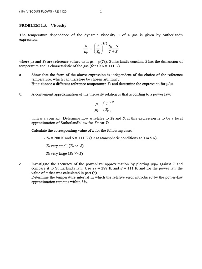 Viscosity and Boundary Layer Analysis | PDF | Boundary Layer | Viscosity