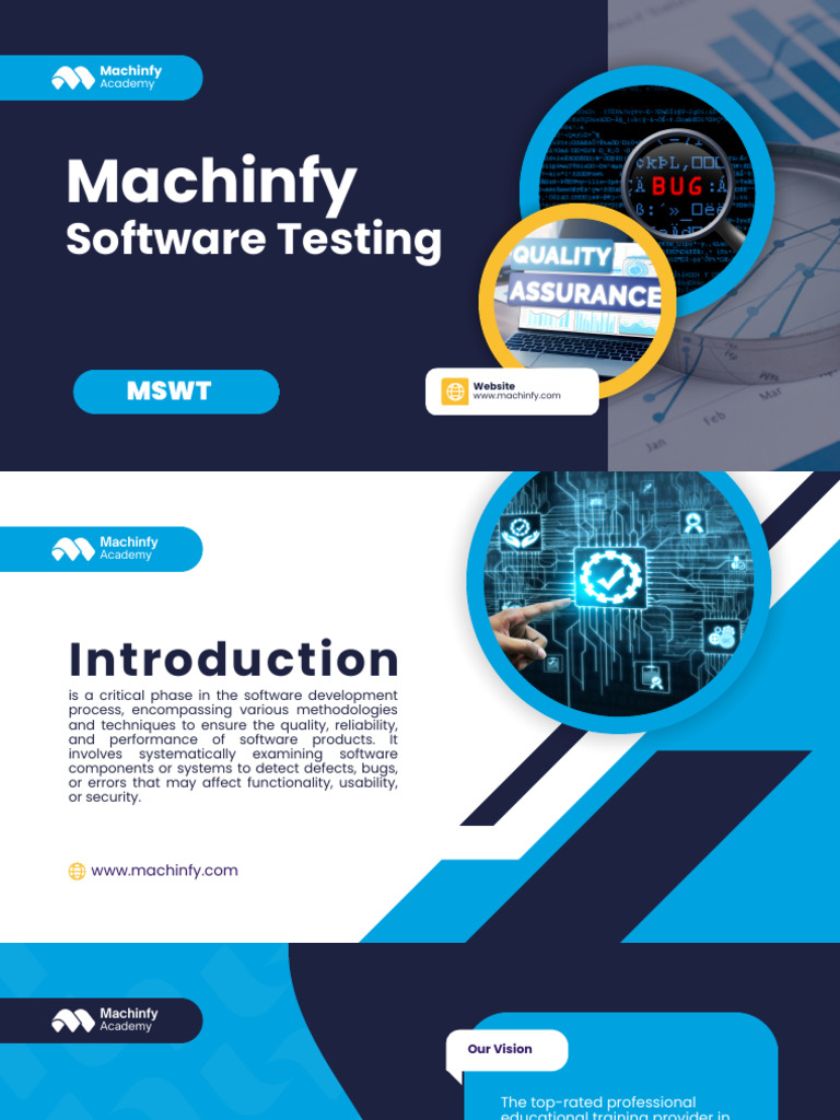 Software Testing Diploma at Machinfy Academy | PDF | Software Testing ...