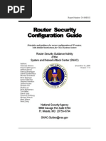 Nsa Cisco Router Security Guide