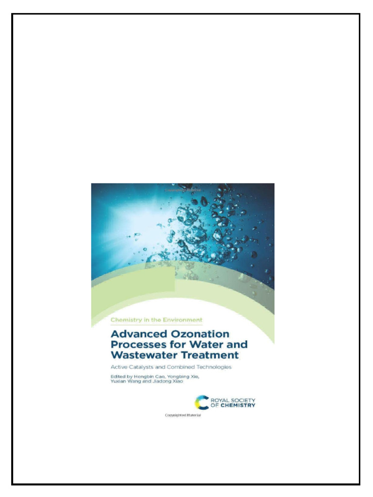 Advanced Ozonation Processes For Water And Wastewater