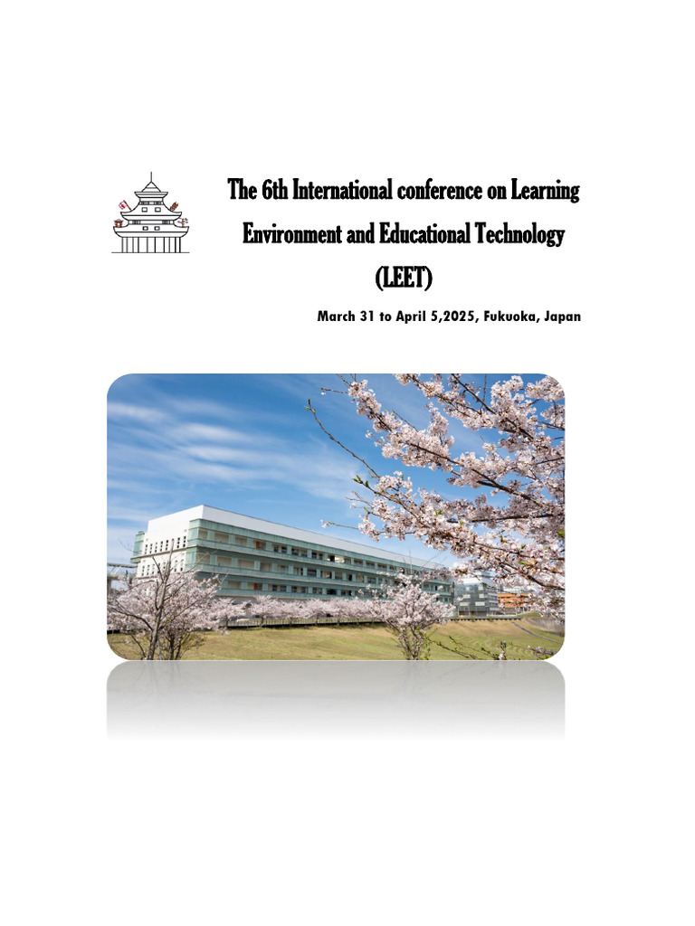 LEET 2025: Innovations in EdTech | PDF | Learning | Artificial Intelligence