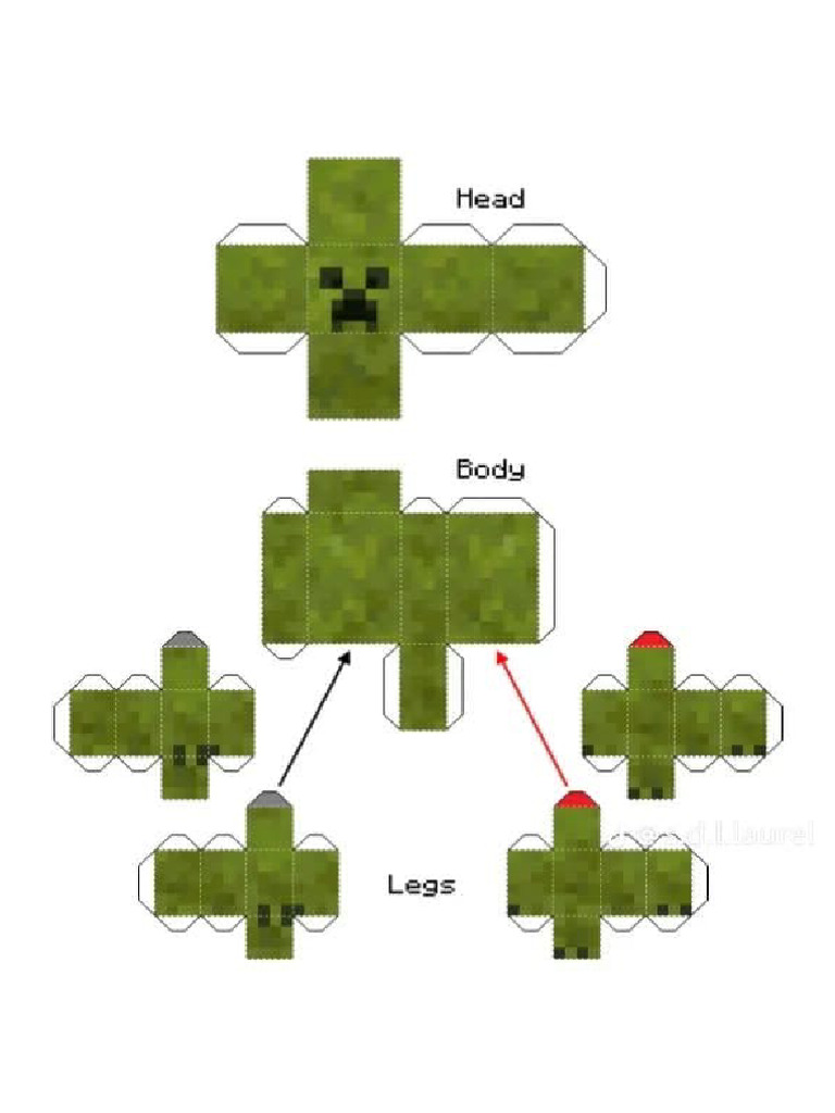 Minecraft Papercraft | PDF