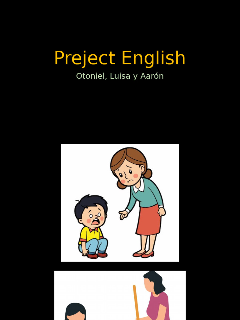 Preject English - Otoniel, Luisa y Aarón | PDF