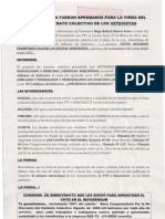 Bs. 95,9 Millones Fueron Firma Del Nuevo Contrato Colectivo de Los Vetevistas