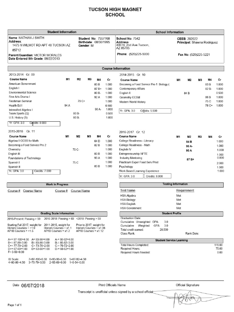 Nathan J Smith Transcript | PDF