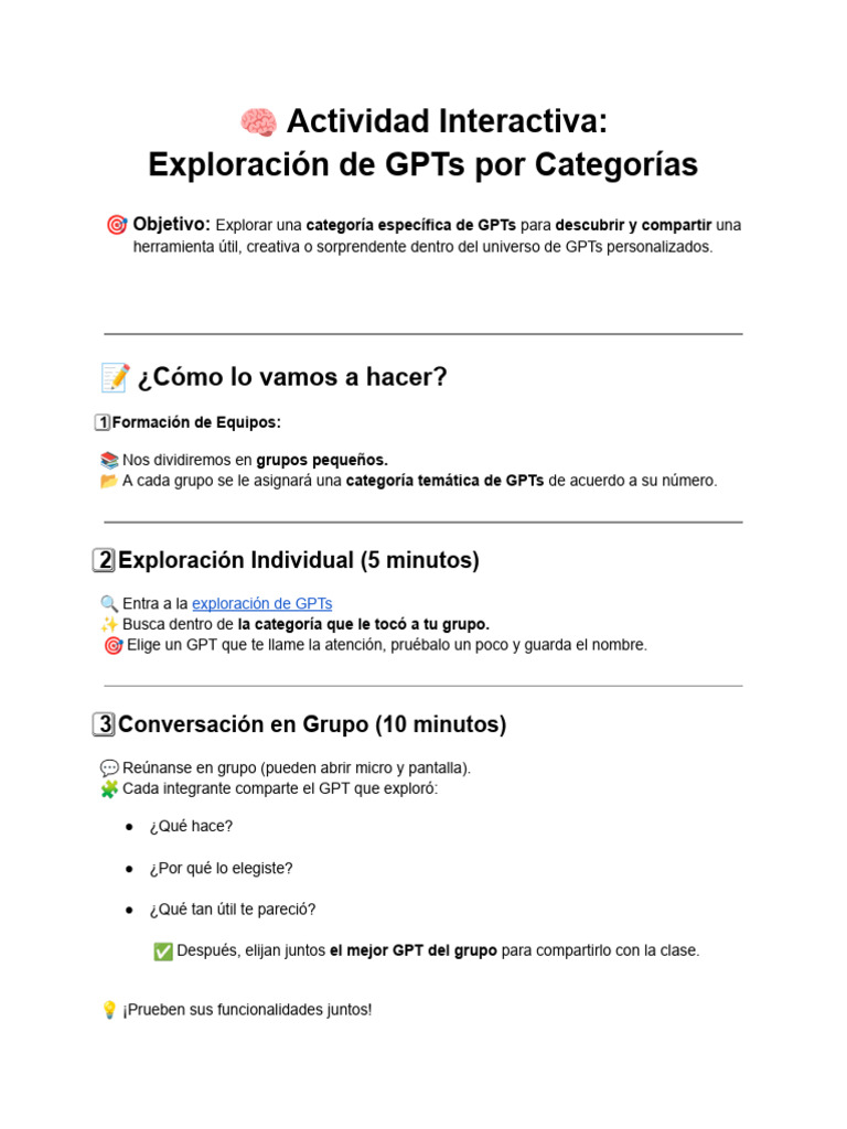 Dia 3 - Buscar GPTs | PDF