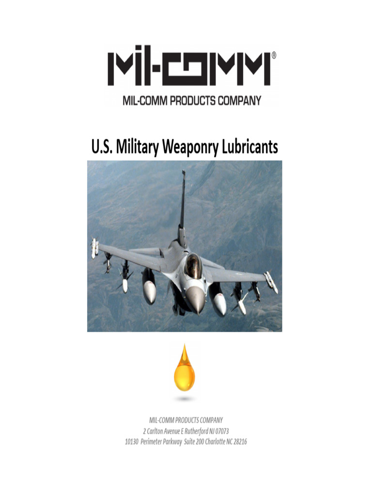 Mil-Comm Defense Capabilities | PDF | Machine Gun | Lubricant