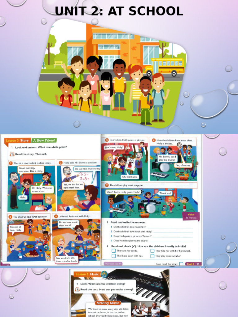 Unit 2. at School2 | PDF
