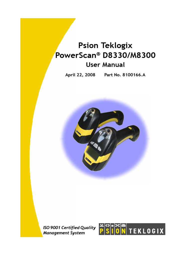 Power Scan d8330 | PDF | Laser | Electronics