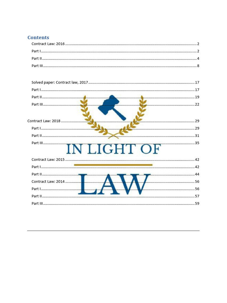 Contract Law Concepts and Definitions | PDF | Guarantee | Surety