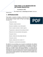 07 Metodologia Para La Elaboracion de Software Educativo