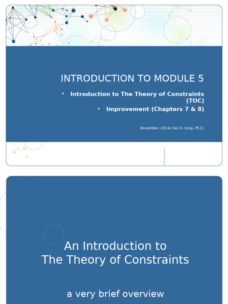 Module+5+TOC+Introduction+Slides+VDG+a+With+Notes | PDF | Business
