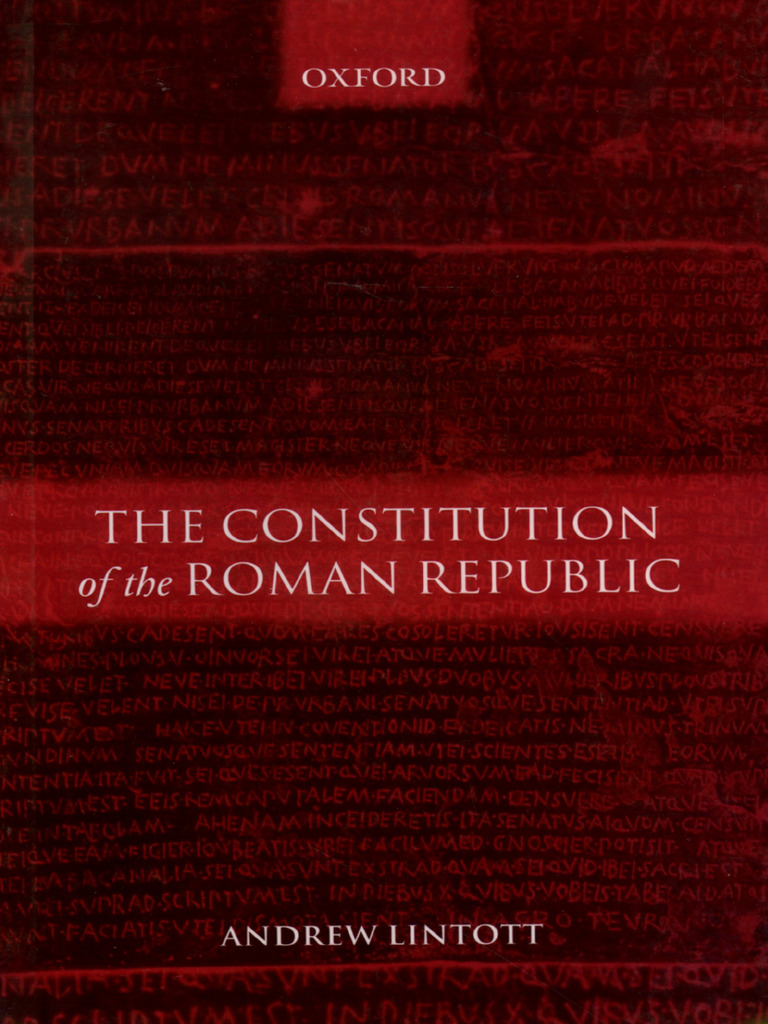 Roman Republic Constitution Overview | PDF | Roman Republic | Ancient ...