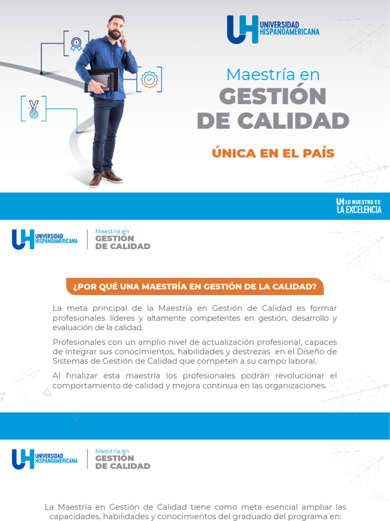 Plan de Estudio Maestría en Gestión de Calidad Genérico | PDF | Calidad ...