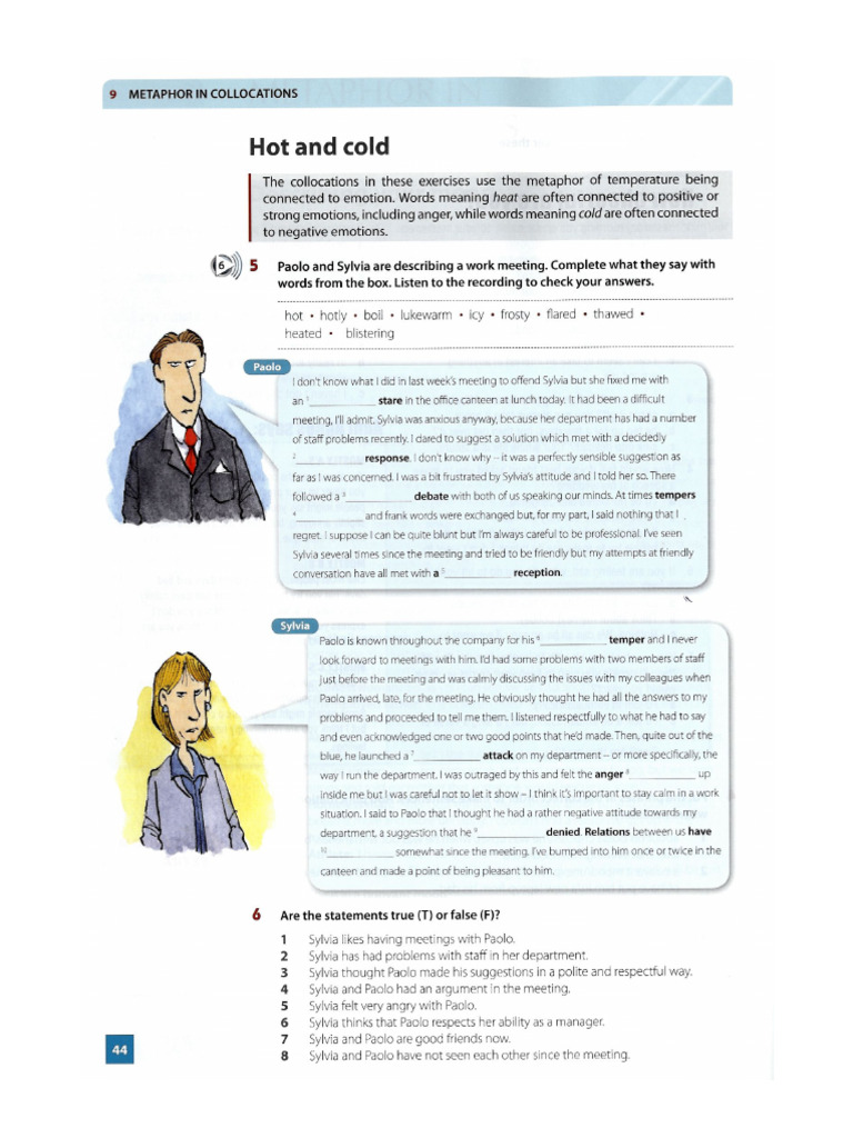 Collocations 9.2 | PDF