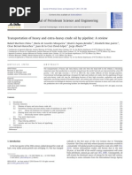 Download ELSIVIER - Transportation of Heavy and Extra-heavy Crude Oil by Pipeline a Review by Carlos Alberto Augusto Snchez Quiones SN87128641 doc pdf