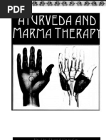 108 Marma Points Chart Overview | PDF | Edema | Prana