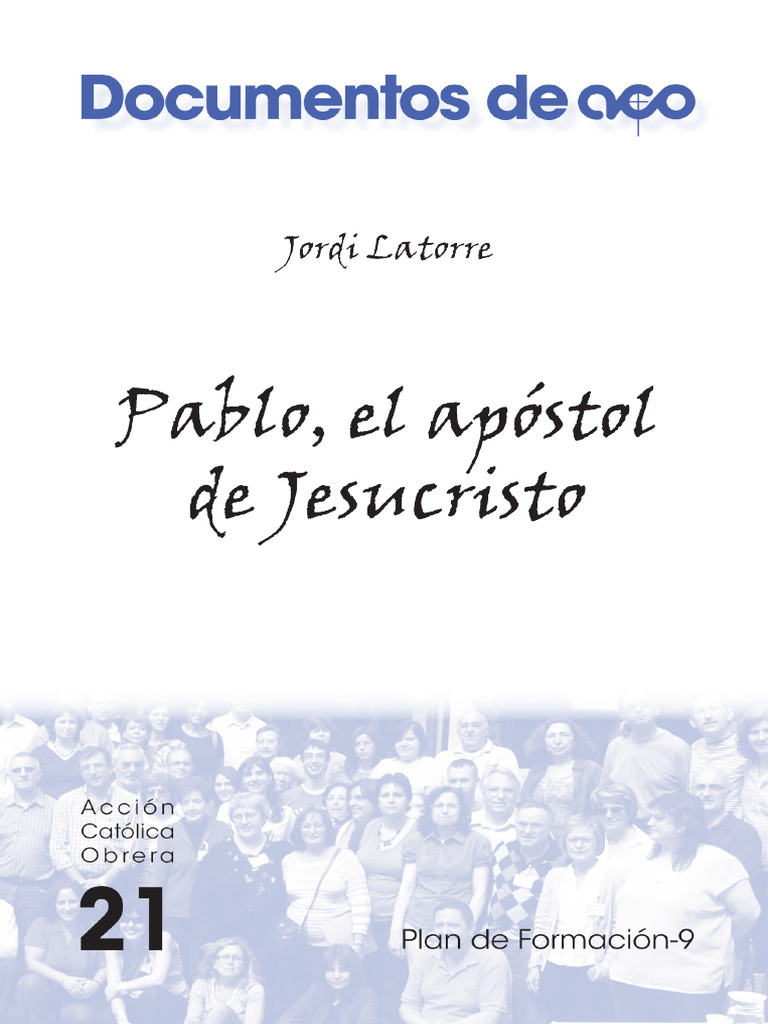 Pablo El Apostol de Jesucristo | PDF | Pablo el apóstol | Jesús