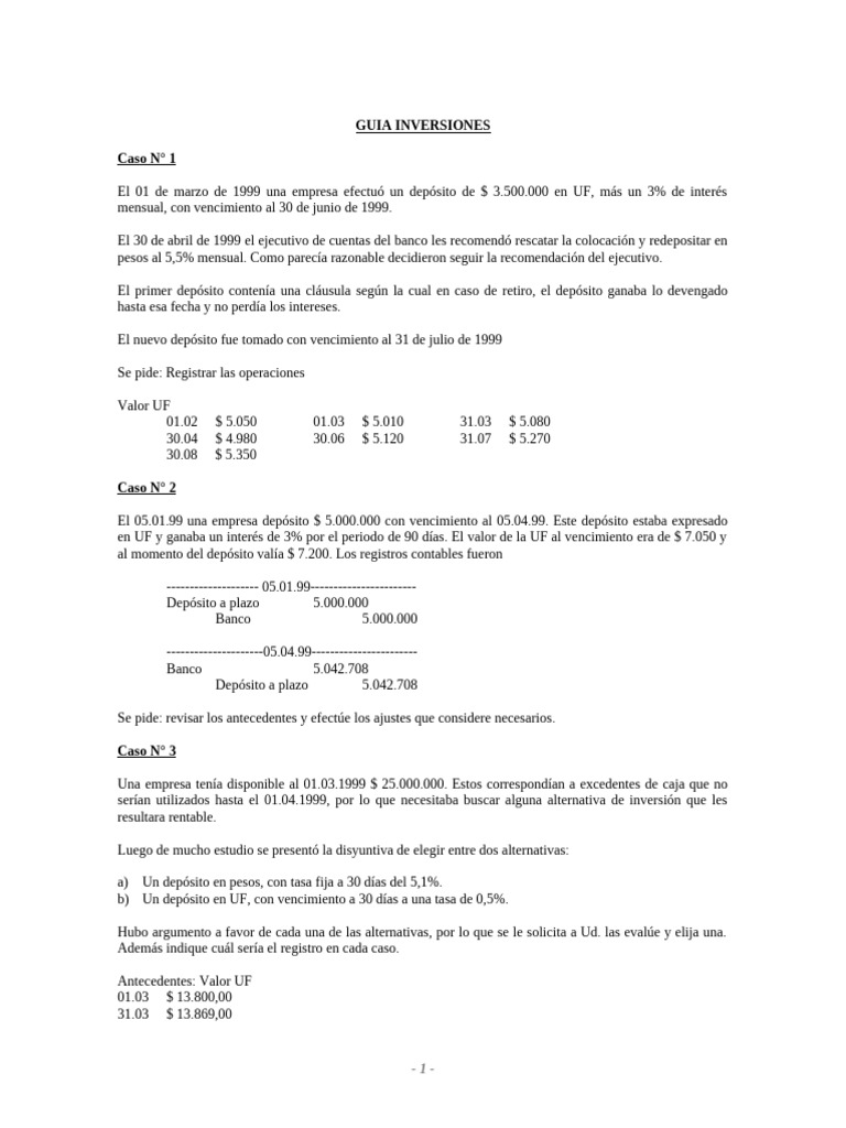 Guia Inversiones | PDF | Compartir (Finanzas) | Fondo de inversión