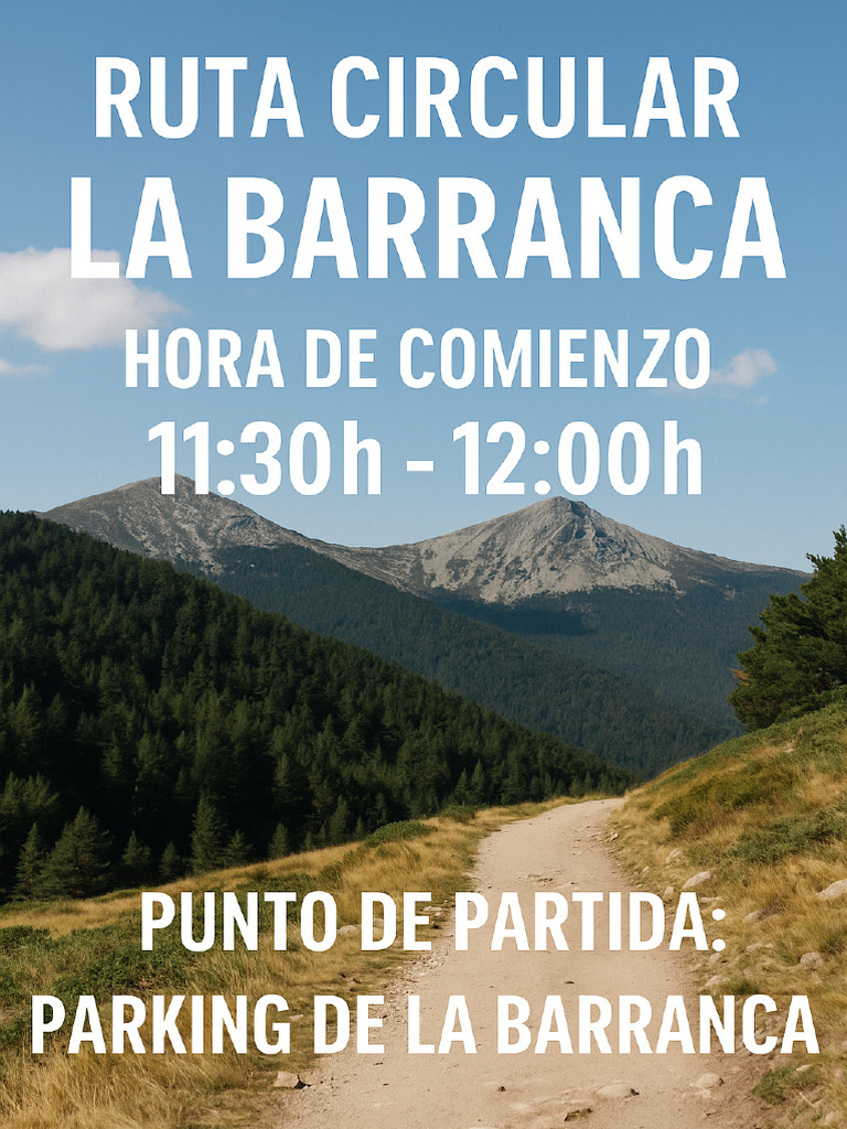 Cartel Ruta Circular La Barranca | PDF
